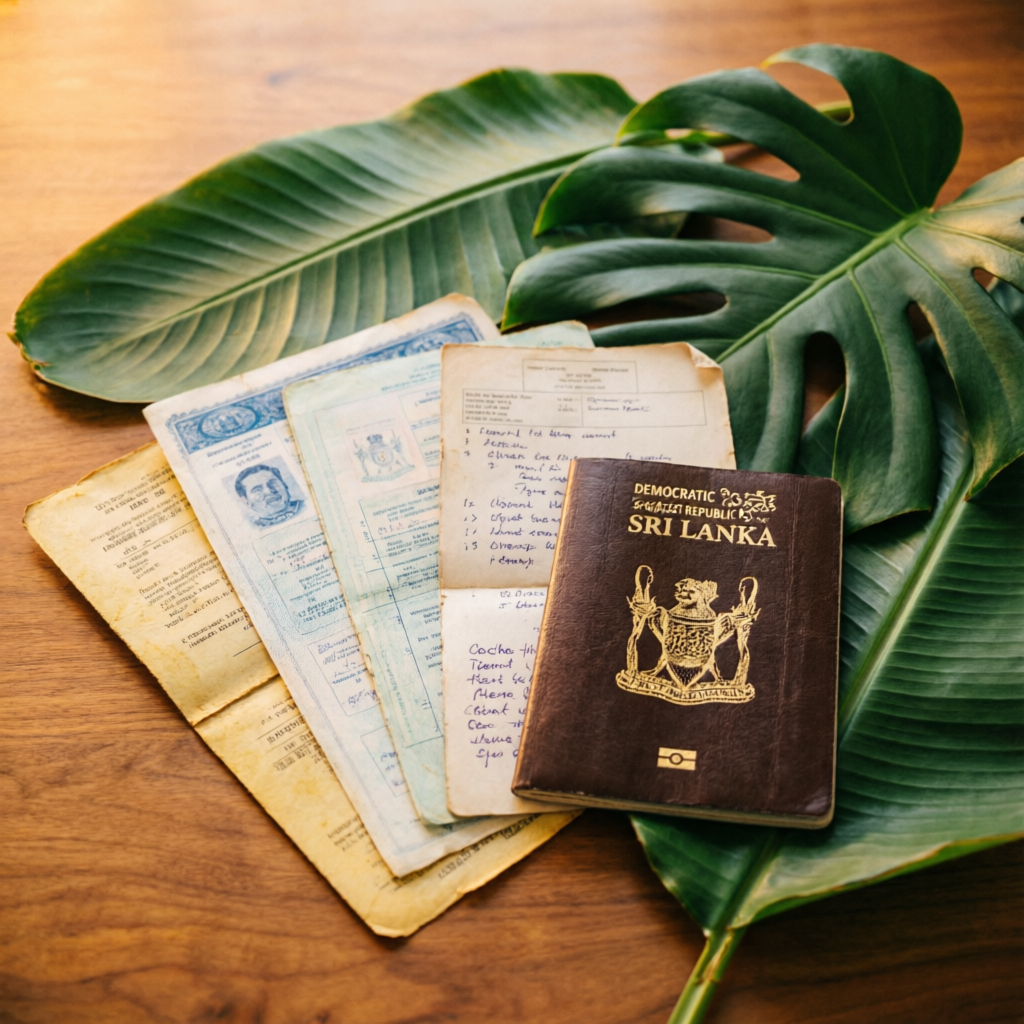 Global visit visa assistance — passport and travel documents